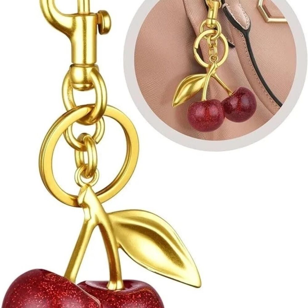 luxury brand Women's Gold and Red Accessory